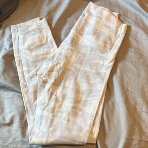 lululemon athletica White Camo Leggings